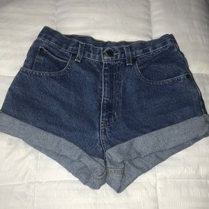 High waisted shorts